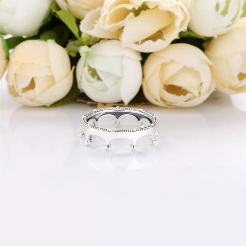 (imagen para) Anillo PANDORA Corona pulida - 198599C00 - Ver 5