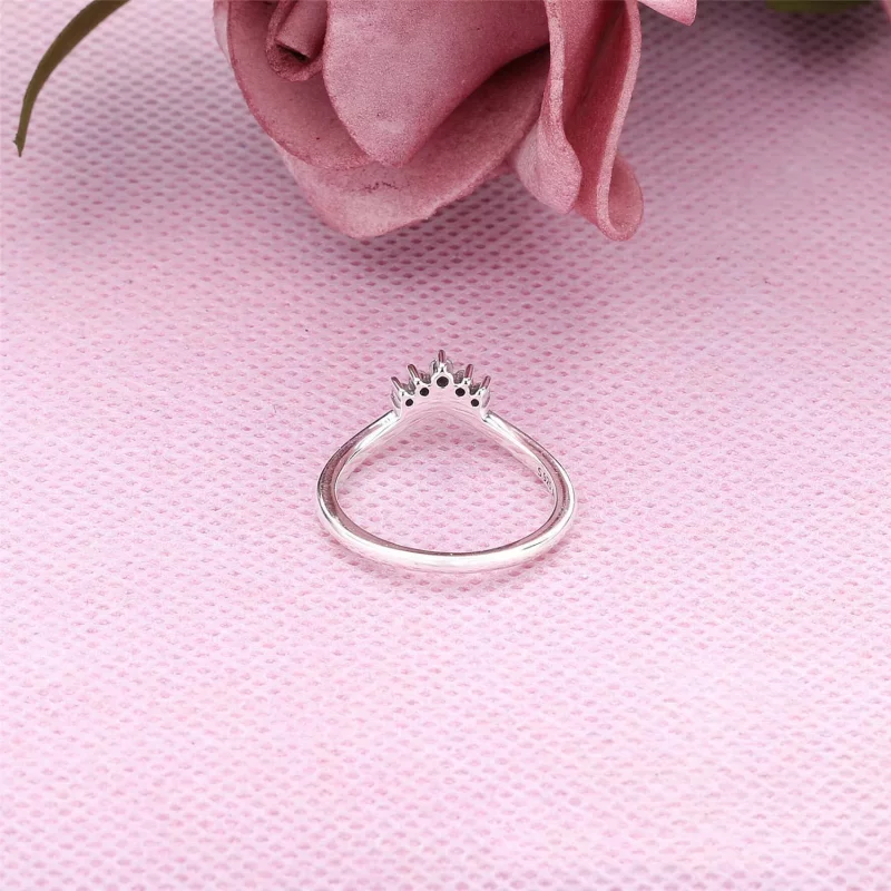 (imagen para) Anillo PANDORA Deseo Clásico con tiara - 198282CZ - Ver 4