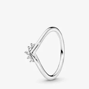 (imagen para) Anillo PANDORA Deseo Clásico con tiara - 198282CZ