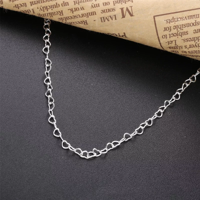(imagen para) Cadena PANDORA en plata de ley Corazones Conectados 397961 - Ver 3