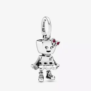 (imagen para) Charm Colgante PANDORA Bella Bot banda punk - 798245ENMX