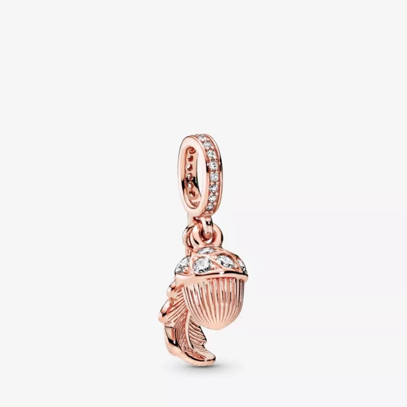 (imagen para) Charm Colgante PANDORA Bellota y Hoja - 788248CZ