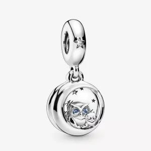 (imagen para) Charm Colgante PANDORA Búho Siempre a tu lado - 798398NBCB