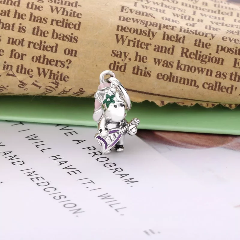 (imagen para) Charm Colgante PANDORA Bruno el Unicornio banda punk - 798320ENMX - Ver 2