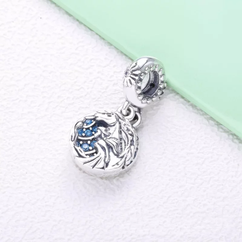 (imagen para) Charm Colgante PANDORA de Elsa y Nokk Frozen - 798456C01 - Ver 2