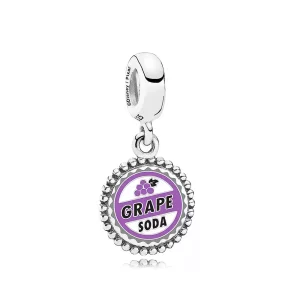 (imagen para) Charm Colgante PANDORA en plata de ley Soda de uva P400908813311