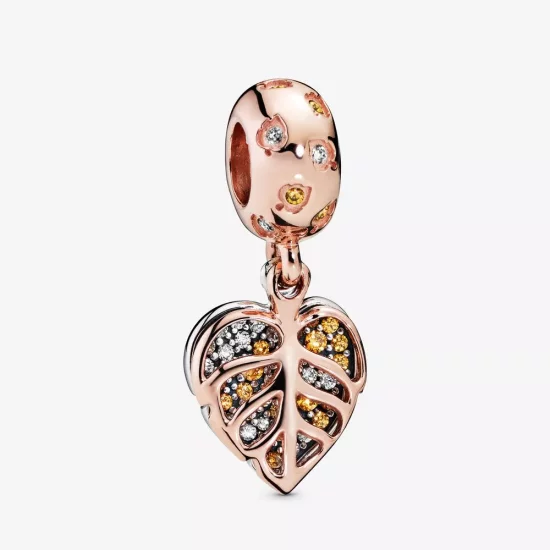 (imagen para) Charm Colgante PANDORA Hojas resplandecientes - 788247CZ
