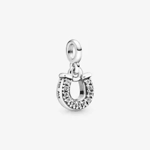 (imagen para) Charm colgante PANDORA Mi Herradura de la Suerte - 798379CZ