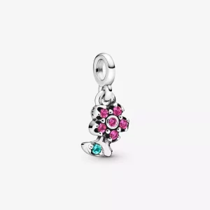 (imagen para) Charm colgante PANDORA Mi Preciosa Flor - 798391NCC