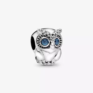(imagen para) Charm PANDORA Búho reluciente - 798397NBCB