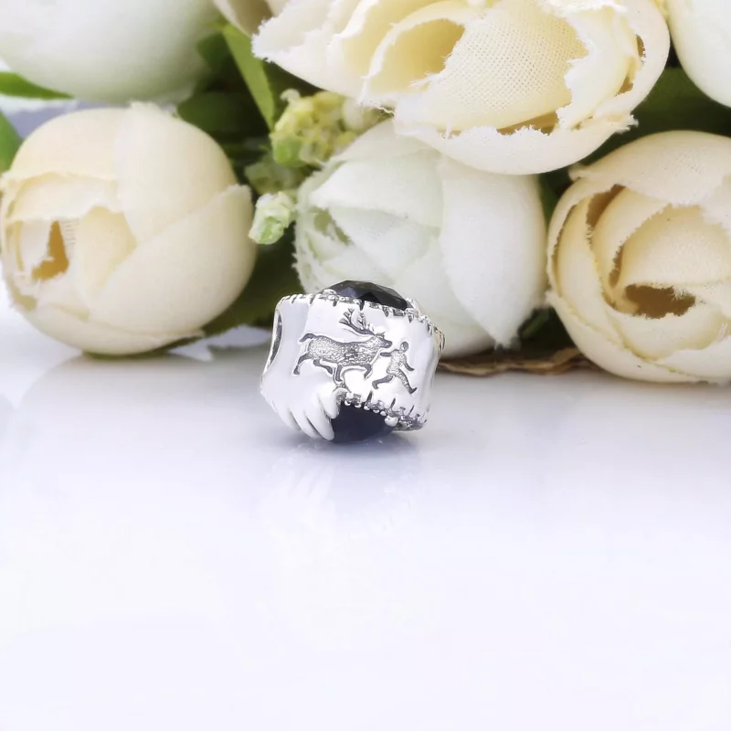 (imagen para) Charm PANDORA Cristal Invernal de Frozen - 798458C01 - Ver 3