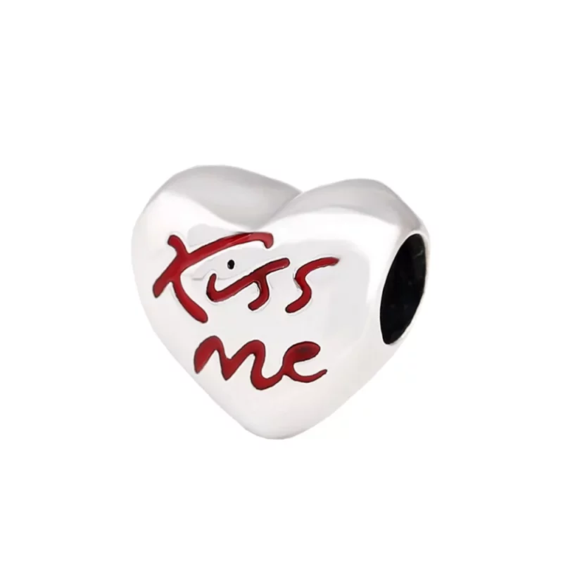 (imagen para) Charm PANDORA en plata de ley Bésame P-D-2641 - Ver 2