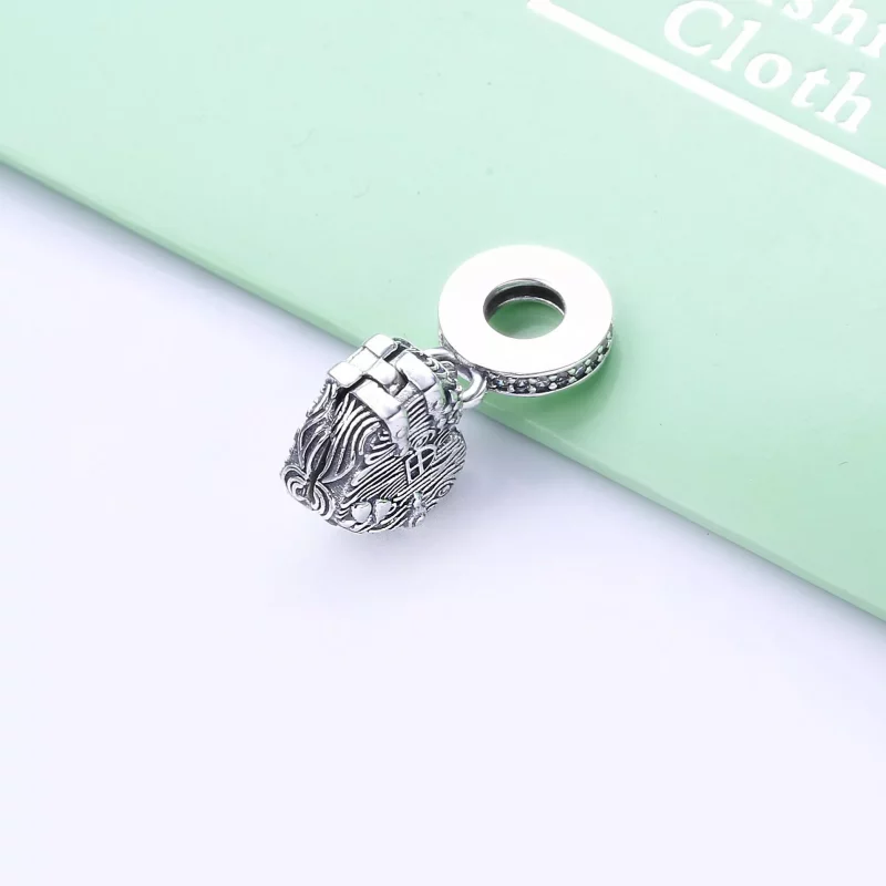 (imagen para) Charm PANDORA Hogar dulce Corazón - 798284CZ - Ver 3