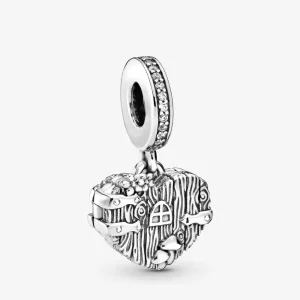 (imagen para) Charm PANDORA Hogar dulce Corazón - 798284CZ