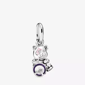 (imagen para) Charm PANDORA Oso Theodore banda punk - 798281ENMX