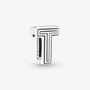 (imagen para) Charm Reflexions PANDORA en plata de ley Letra T - 798216