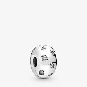 (imagen para) Clip PANDORA Hojas centelleantes - 798345CZ
