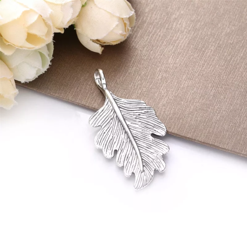 (imagen para) Collar PANDORA Hoja de Roble - 398254-70 - Ver 3