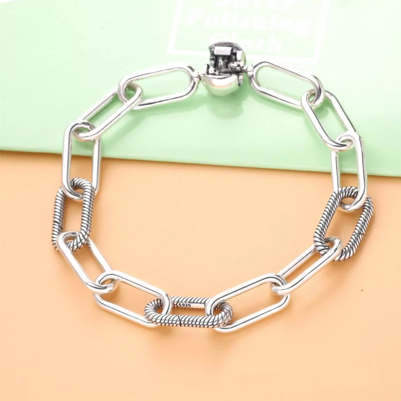 (imagen para) Pulsera de eslabones Pandora Me - 598373 - Ver 2