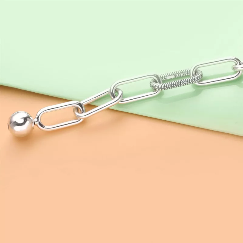 (imagen para) Pulsera de eslabones Pandora Me - 598373 - Ver 3