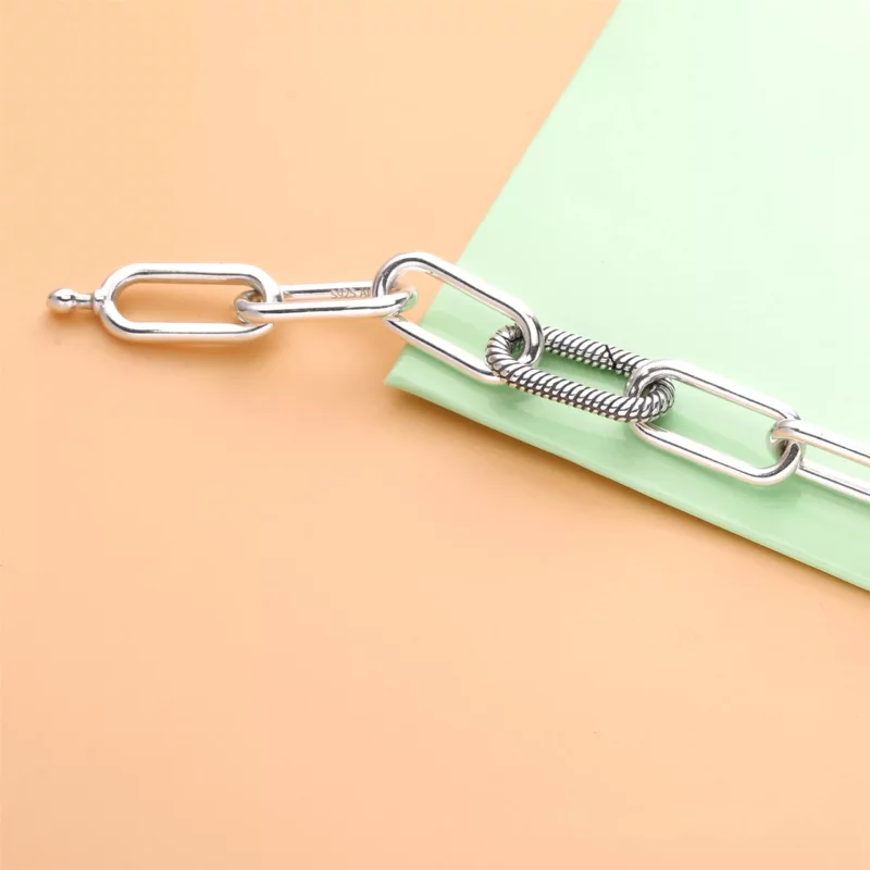 (imagen para) Pulsera de eslabones Pandora Me - 598373 - Ver 4