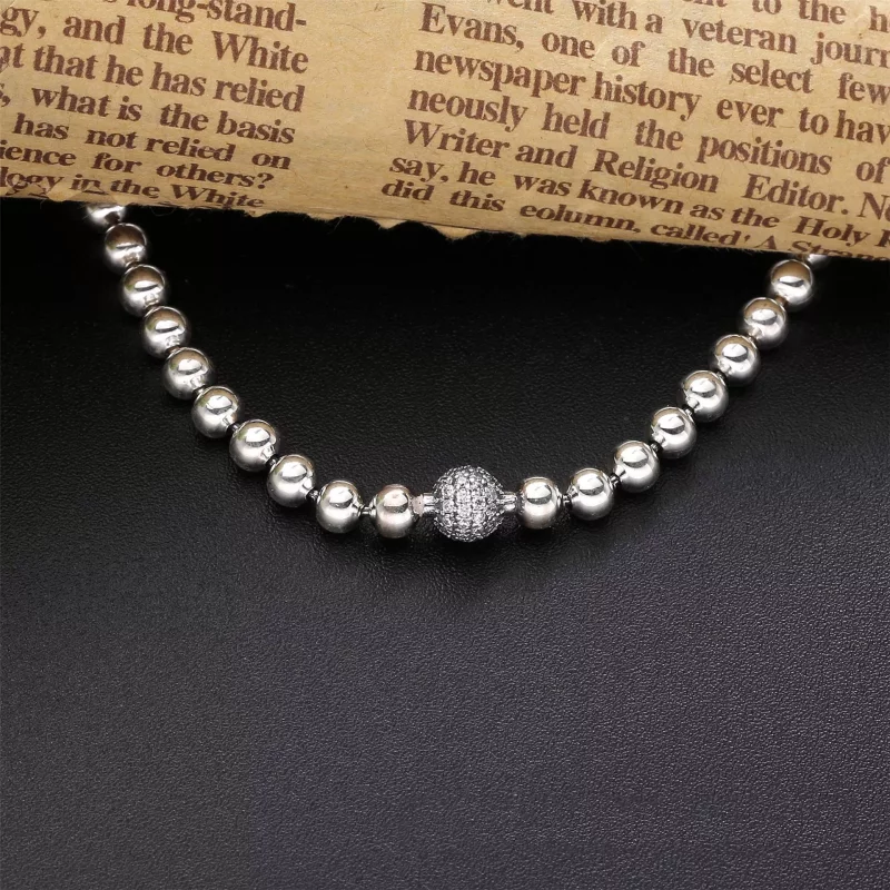 (imagen para) Pulsera PANDORA de cuentas y pavé - 598342CZ - Ver 3