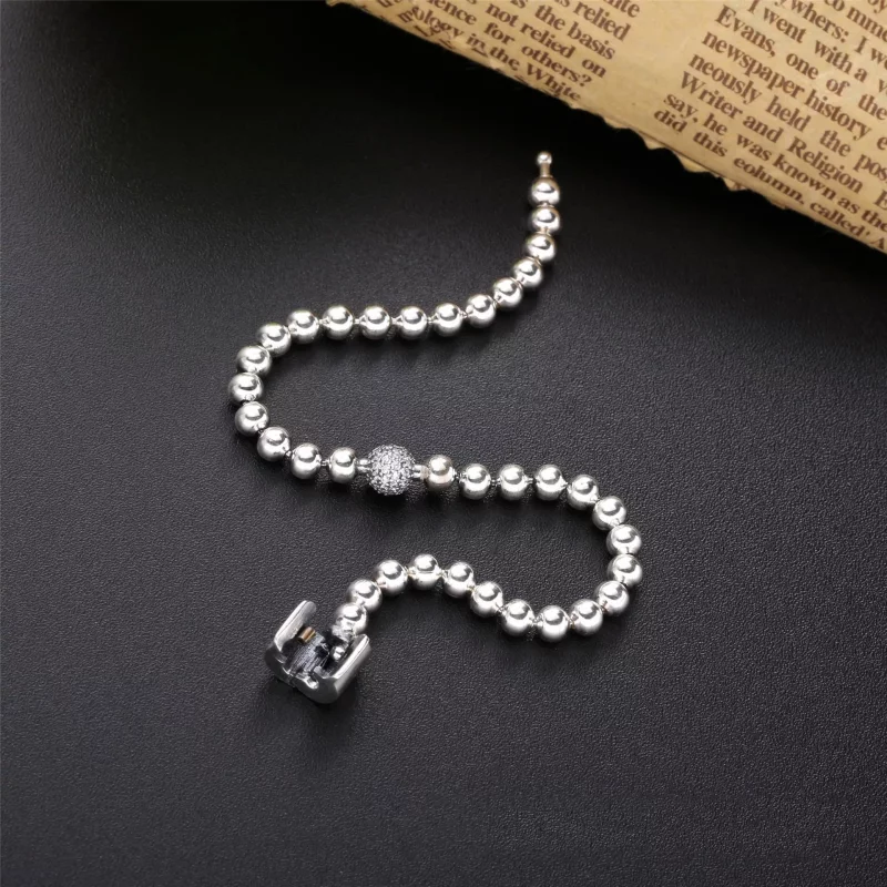 (imagen para) Pulsera PANDORA de cuentas y pavé - 598342CZ - Ver 4