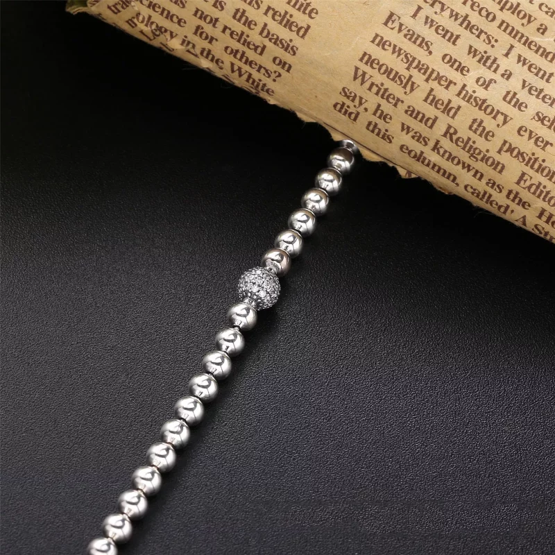 (imagen para) Pulsera PANDORA de cuentas y pavé - 598342CZ - Ver 5
