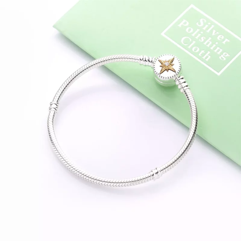 (imagen para) Pulsera PANDORA Moments Brújula de amor 598538C01_P - Ver 2