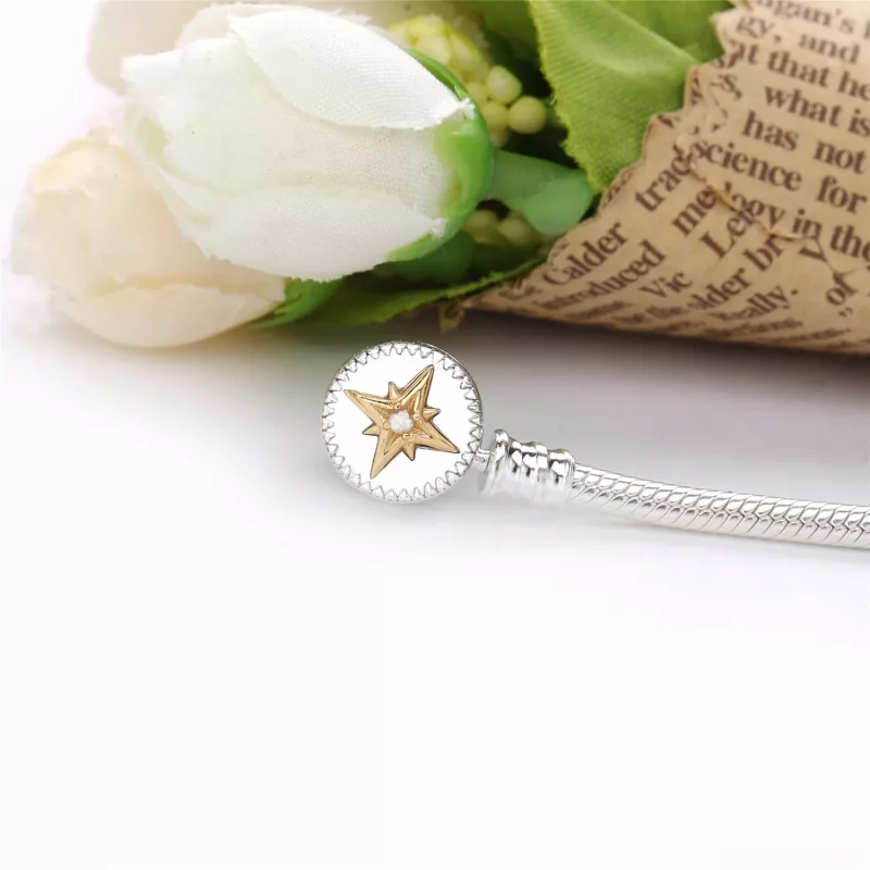 (imagen para) Pulsera PANDORA Moments Brújula de amor 598538C01_P - Ver 4