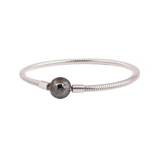 Pulsera PANDORA Moments en plata de ley Black Clasp P-D-2689 (imagen para) Pulsera PANDORA Moments en plata de ley Black Clasp P-D-2689