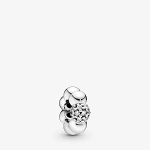 (imagen para) Separador PANDORA pulido con pavé - 798310CZ