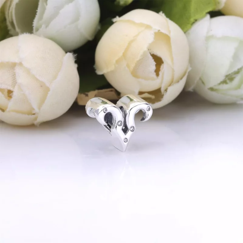(imagen para) Amuleto del Zodiaco Aries Brillante PANDORA - 798416C01 - Ver 3