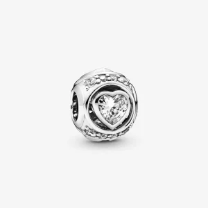 (imagen para) Charm PANDORA Corazón Elevado - 798464C01