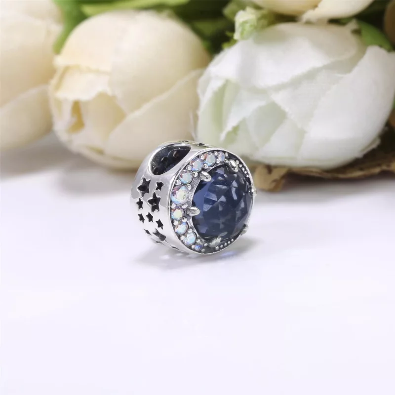(imagen para) Charm PANDORA Luna y Cielo Nocturno - 798524C01 - Ver 3