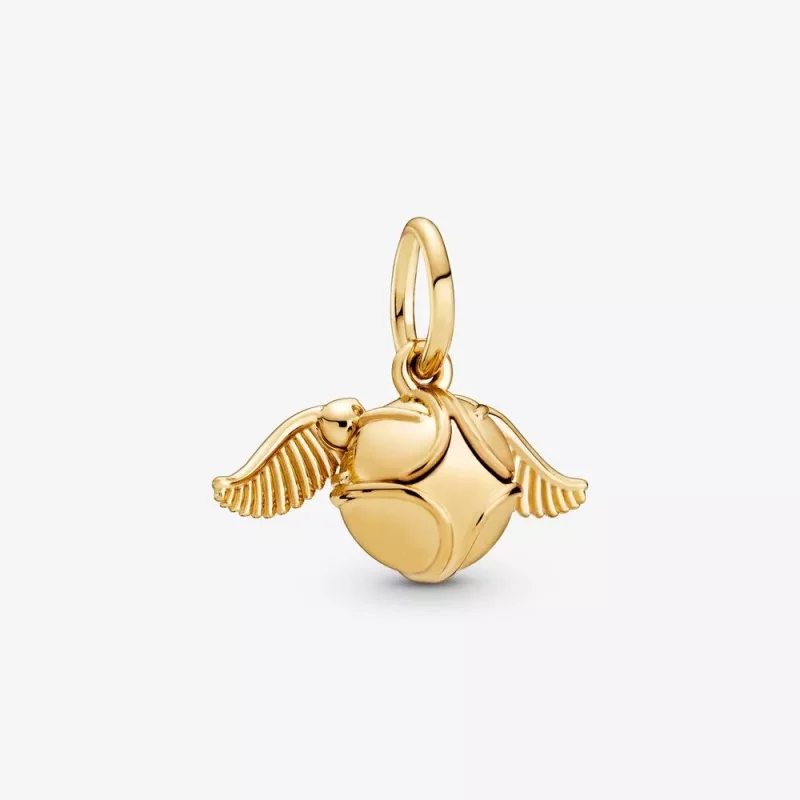 (imagen para) Colgante de Snitch Dorada de Harry Potter PANDORA - 368618C00