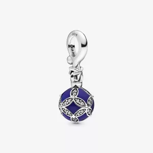 (imagen para) Encanto colgante PANDORA Azul Adorno de Navidad - 798512C01