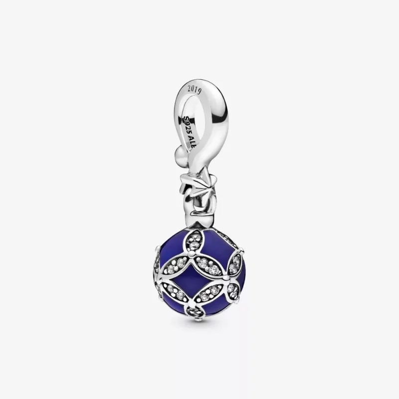 (imagen para) Encanto colgante PANDORA Azul Adorno de Navidad - 798512C01