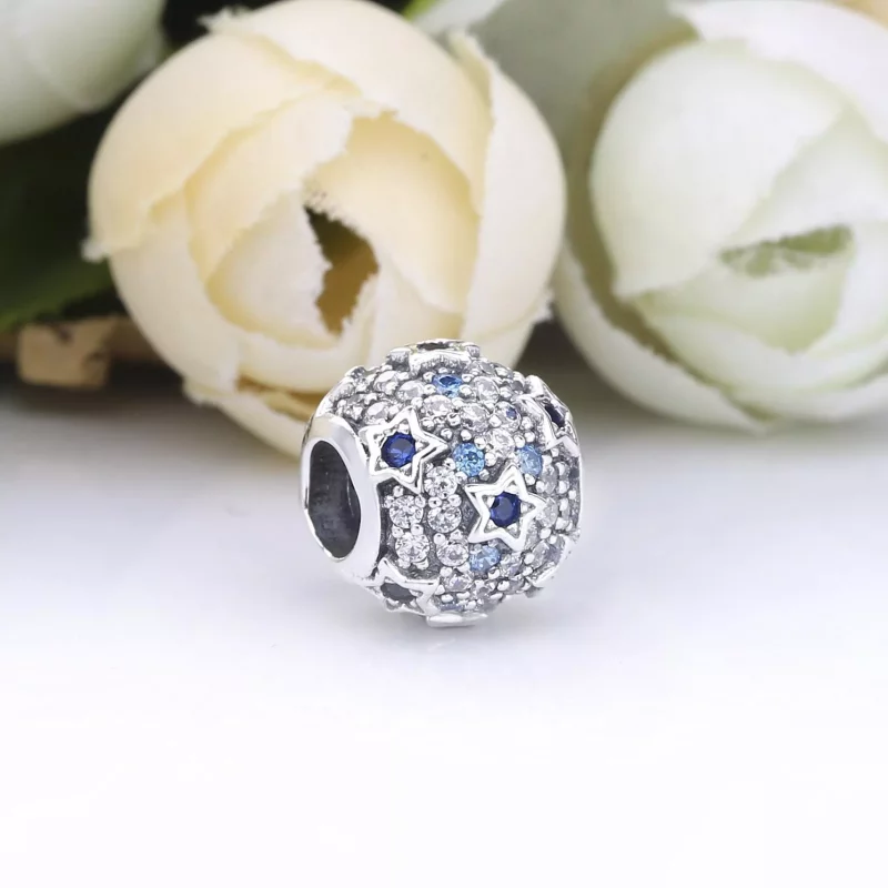 (imagen para) PANDORA Encanto de Estrellas Elevadas Pavé - 798467C01 - Ver 2