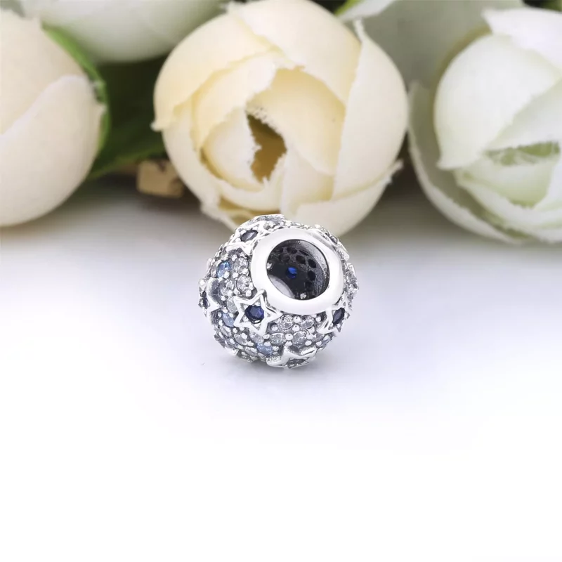 (imagen para) PANDORA Encanto de Estrellas Elevadas Pavé - 798467C01 - Ver 3