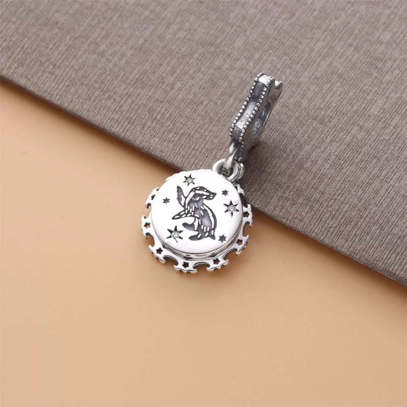 (imagen para) PANDORA Harry Potter, Colgante Hufflepuff - 798832C01 - Ver 2