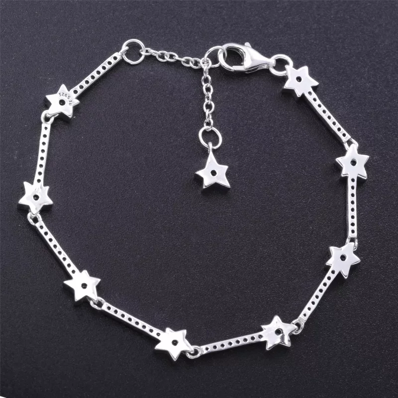 (imagen para) Pulsera Celestial Stars de PANDORA - 598498C01 - Ver 4