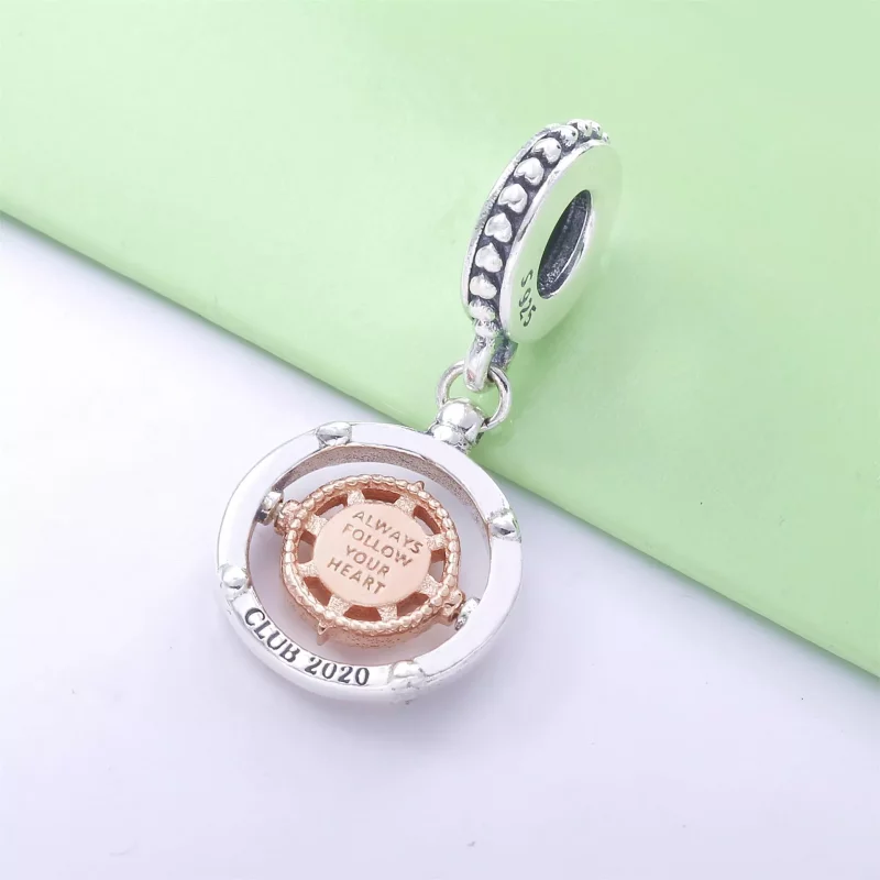 (imagen para) Charm Colgante Pandora Club 2020 Brújula - 788590C01 - Ver 2