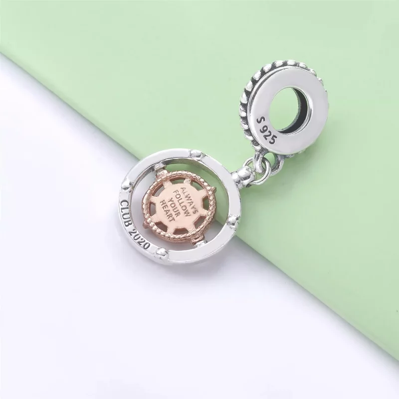 (imagen para) Charm Colgante Pandora Club 2020 Brújula - 788590C01 - Ver 4