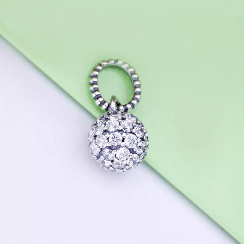 (imagen para) Colgante PANDORA Pavé Ball - 398690C01 - Ver 3