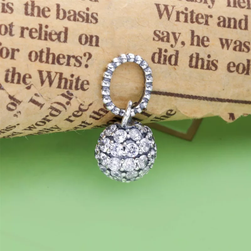 (imagen para) Colgante PANDORA Pavé Ball - 398690C01 - Ver 4