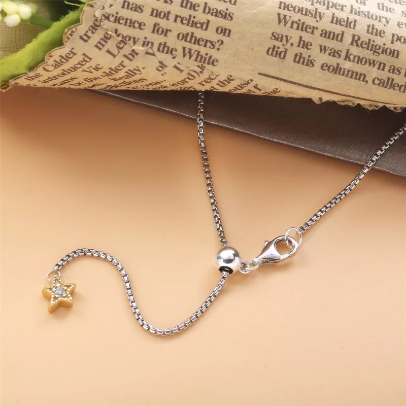 (imagen para) Collar Celestial Estrella Fugaz PANDORA - 368515C01 - Ver 4