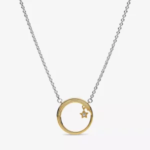 (imagen para) Collar Celestial Estrella Fugaz PANDORA - 368515C01