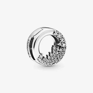 (imagen para) PANDORA Abrazadera con Encanto de Icicles Brillantes - 798475C01