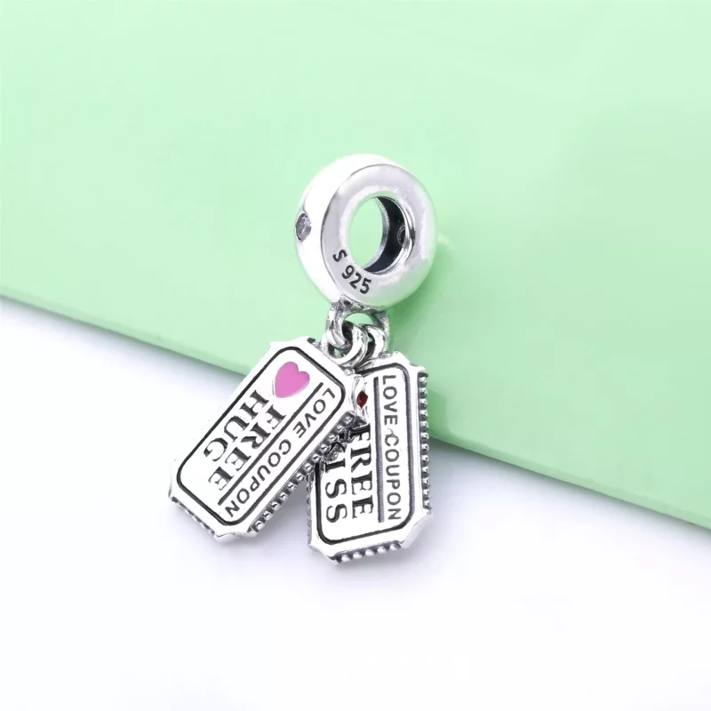 (imagen para) PANDORA Amuleto Colgante de Cupón de Amor - 798703C01 - Ver 2